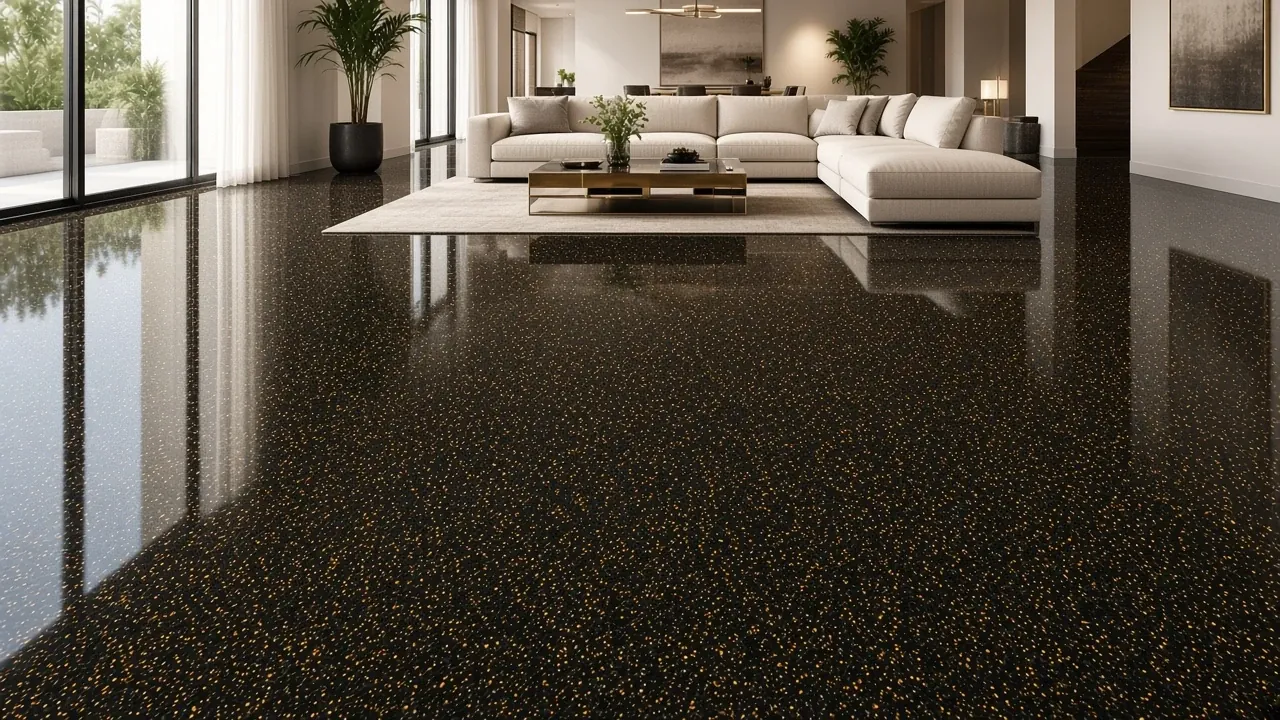Ajapur Galaxy interior flooring AI concept