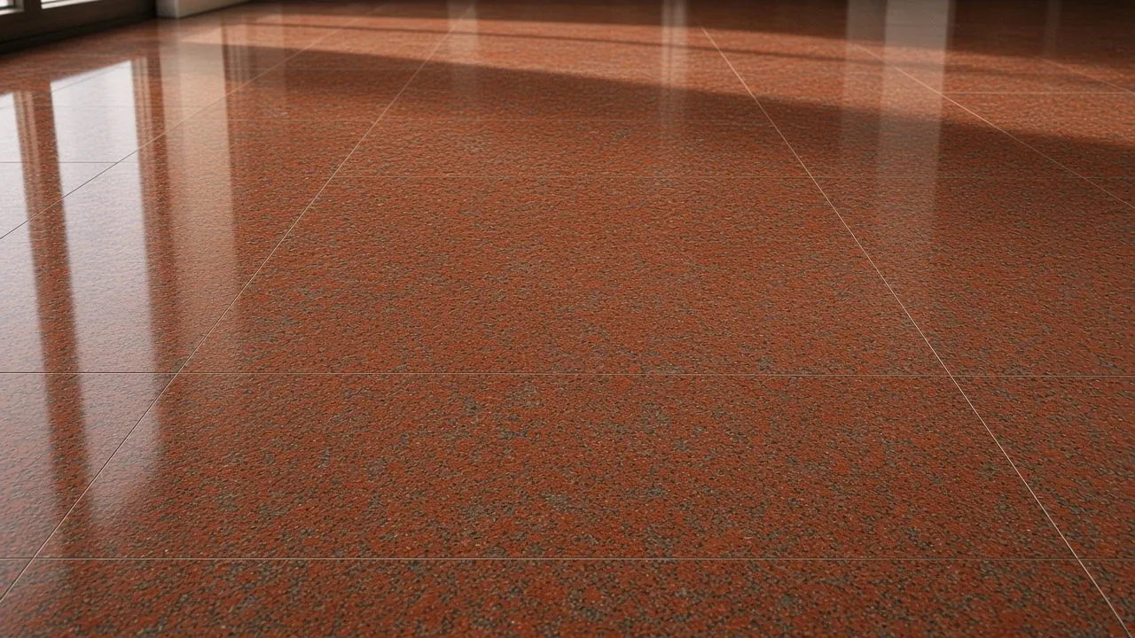 Alaska Red interior flooring AI concept