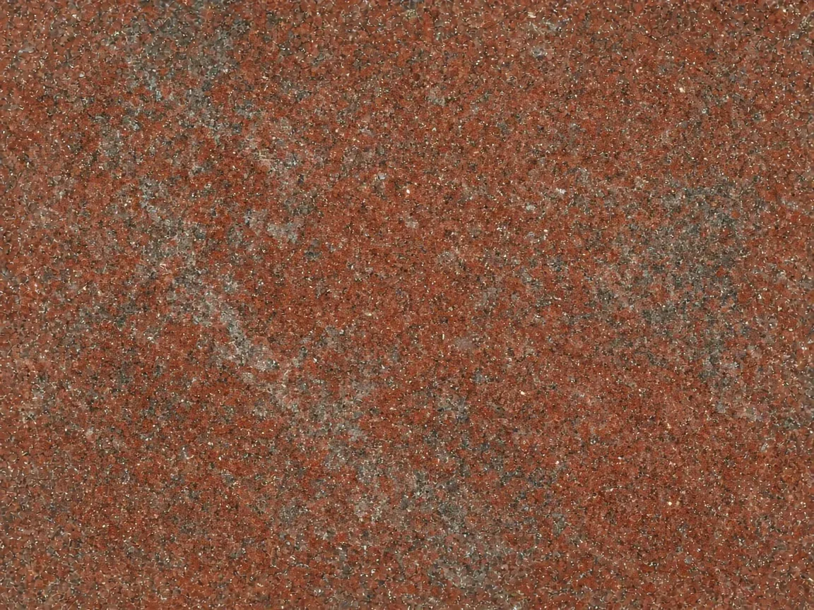 Alaska Red AI surface study, not a full slab photograph