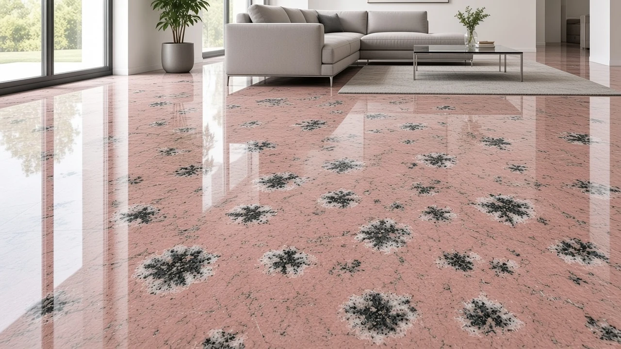 Bala Flower interior flooring AI concept