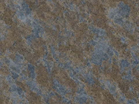 Blue Brown Indian granite surface study