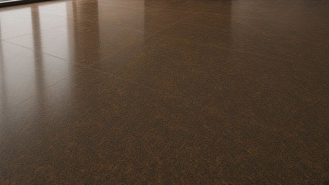 Coffee Brown interior flooring AI concept