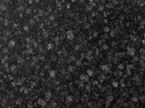 Fish Black Indian granite surface study