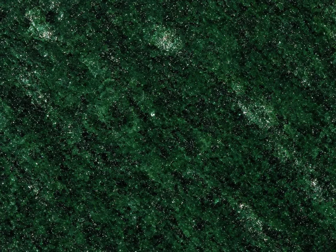 Green Pearl AI surface study, not a full slab photograph