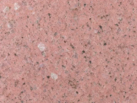 Imperial Pink Indian granite surface study