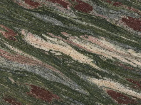 Paradiso Bash Indian granite surface study