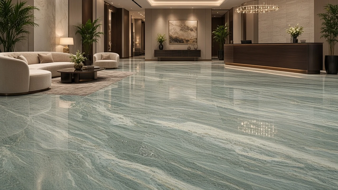 Paradiso interior flooring AI concept