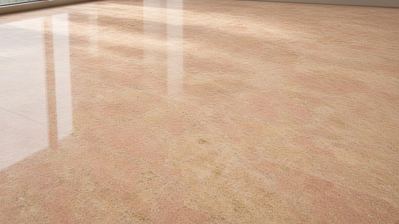 Raw Silk interior flooring AI concept
