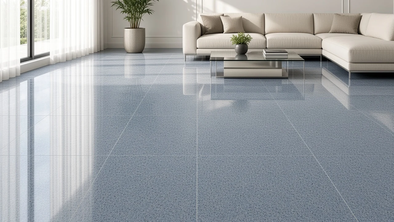 Srikakulam Blue interior flooring AI concept
