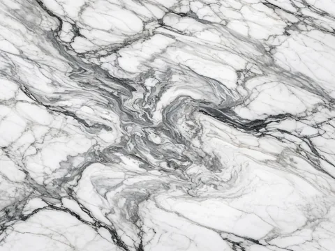 Thunder White Indian granite surface study