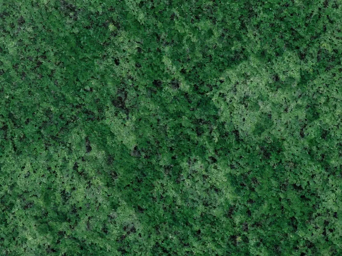 Tropical Green AI surface study, not a full slab photograph